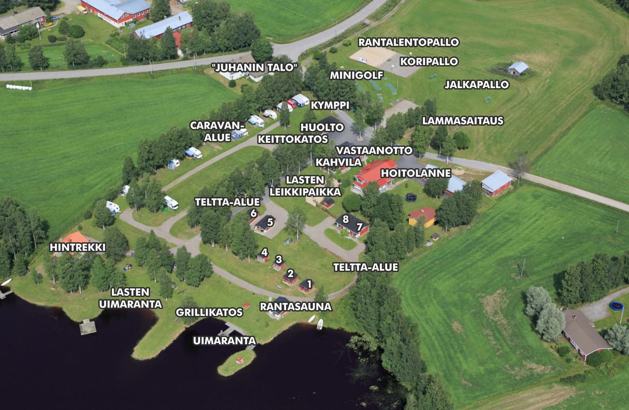 Tastulan Lomakylae Hotel Kaustinen Buitenkant foto